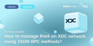How to Manage RWA on XDC Network Using JSON RPC Methods? An Easy Guide NOWNodes x XDC Network