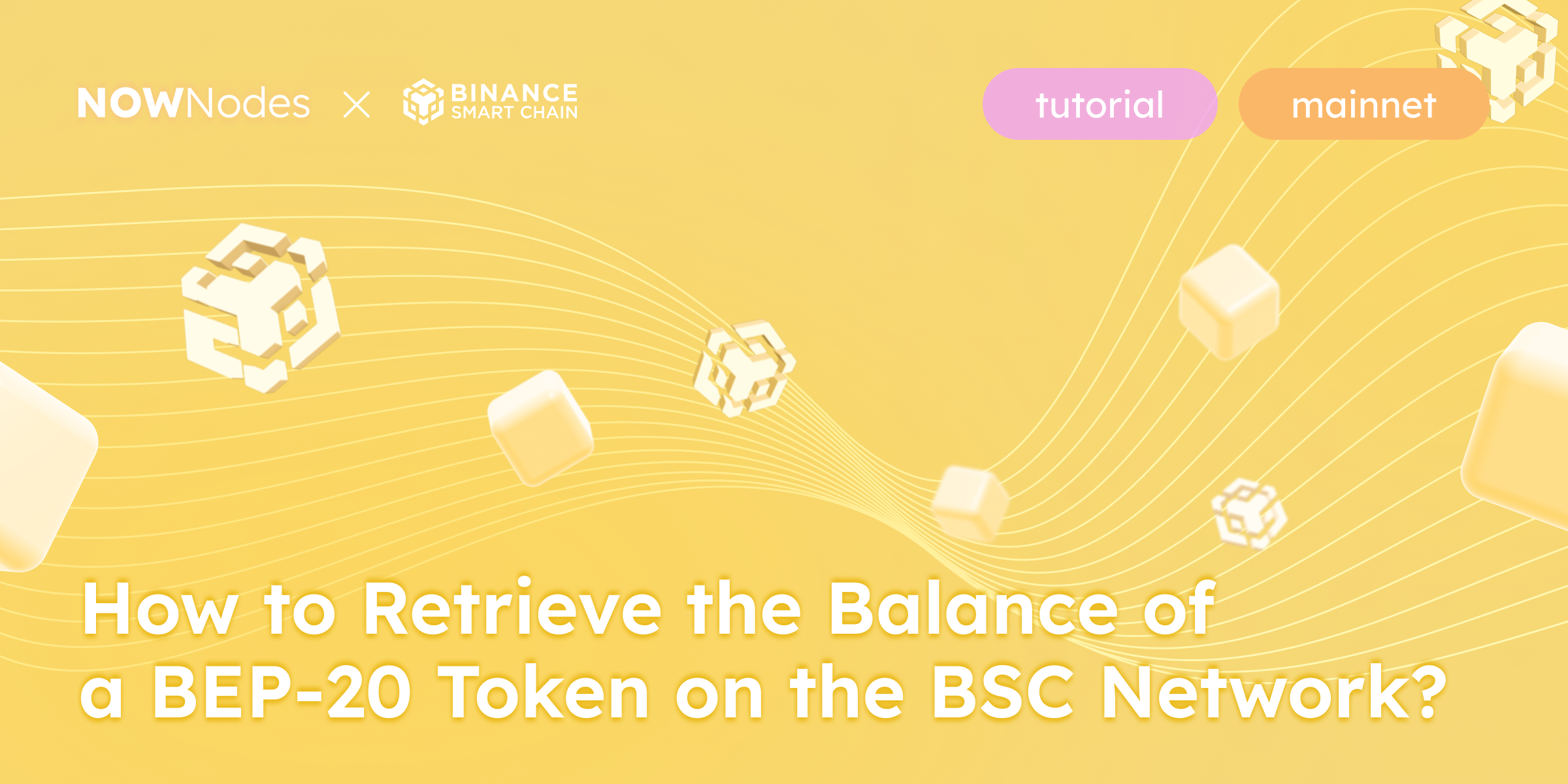 How to Retrieve the Balance of a BEP-20 Token on the BSC Network