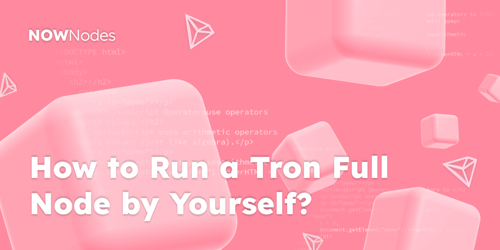How to Run a Tron Full Node by Yourself?