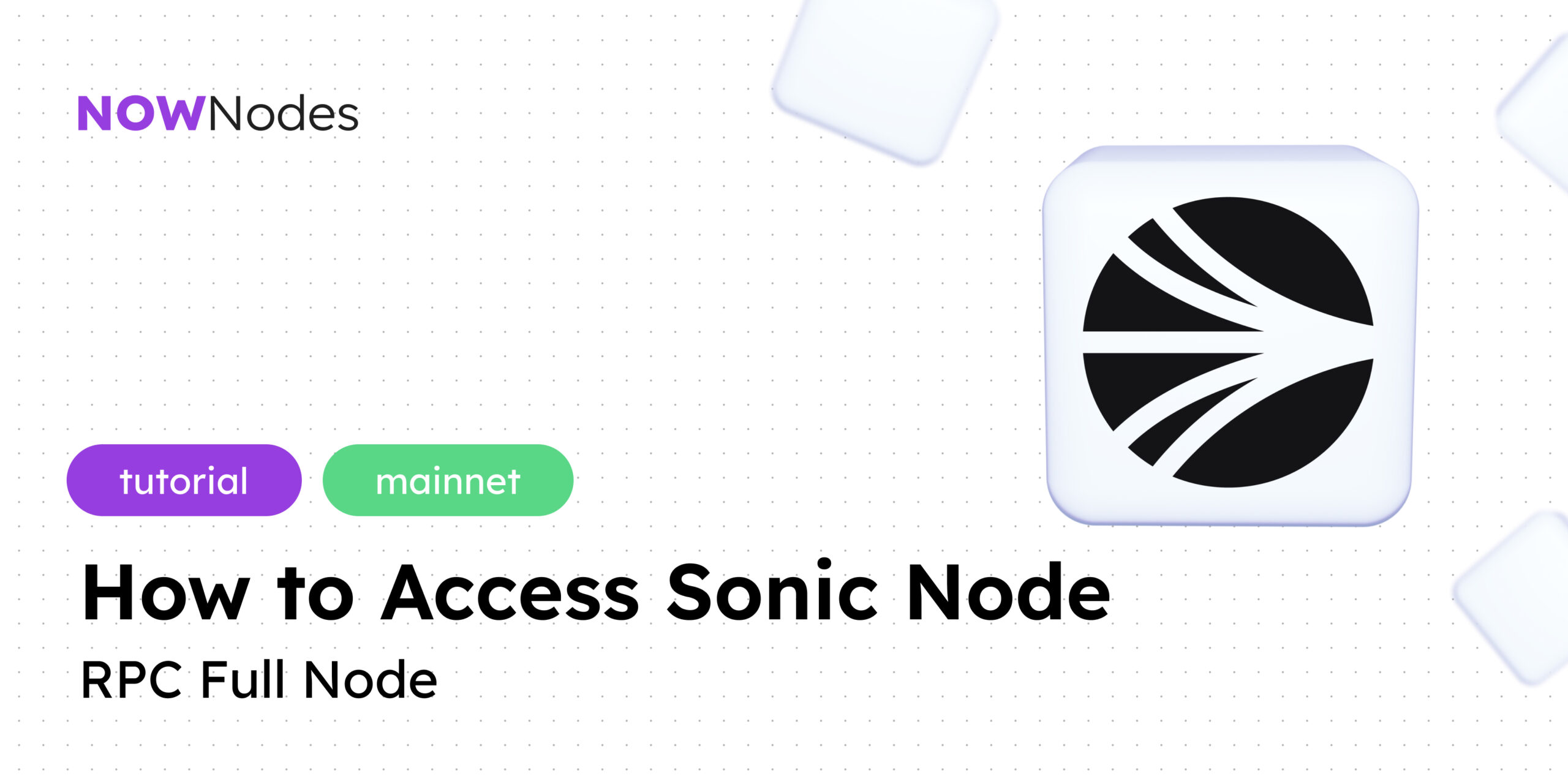 Sonic node