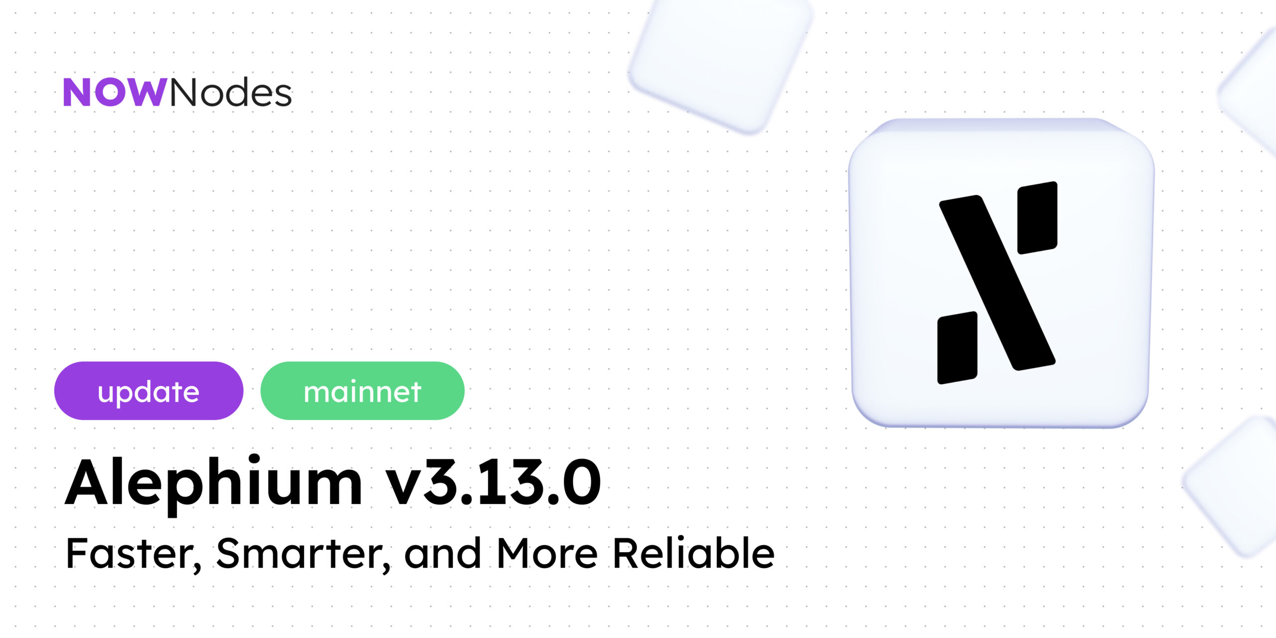 Alephium update