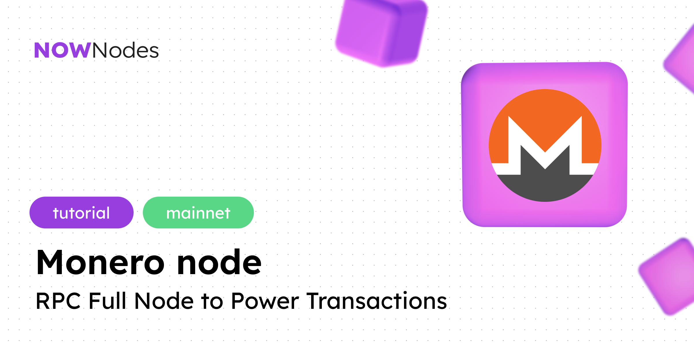 Monero node