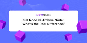 full and archive nodes