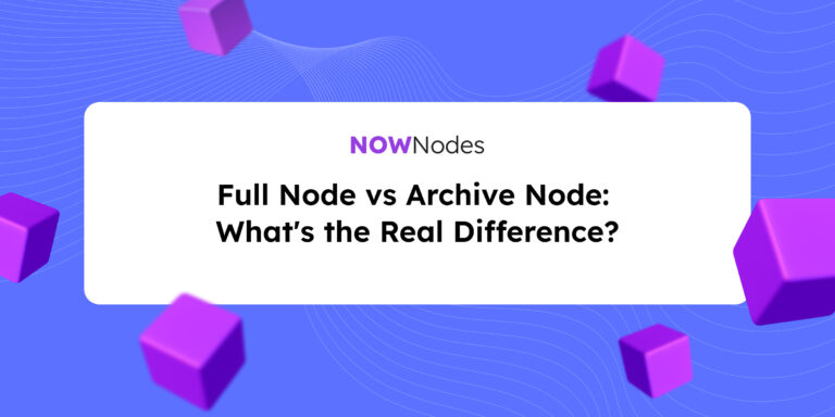 full and archive nodes